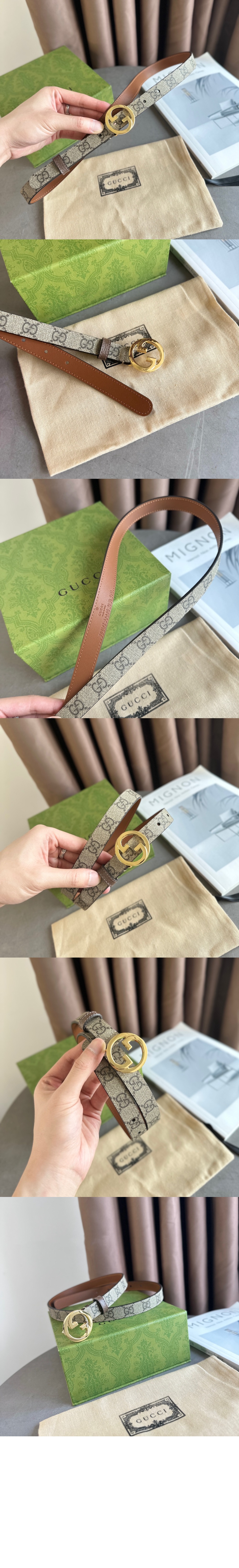 GG 씬 벨트 723073 > 구찌