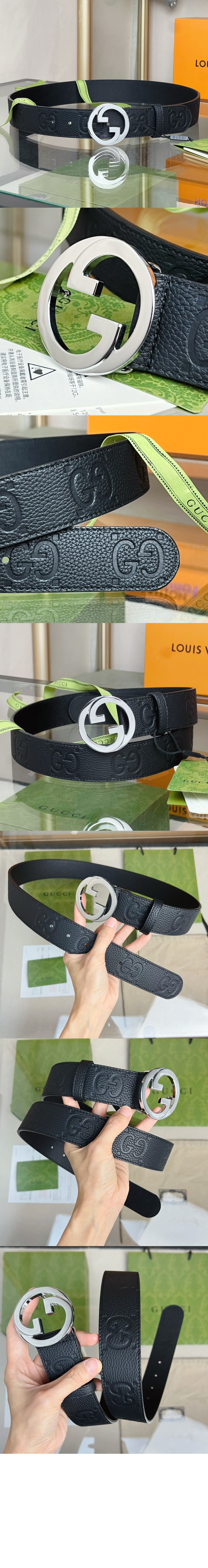 와이드 벨트 703147 > 구찌