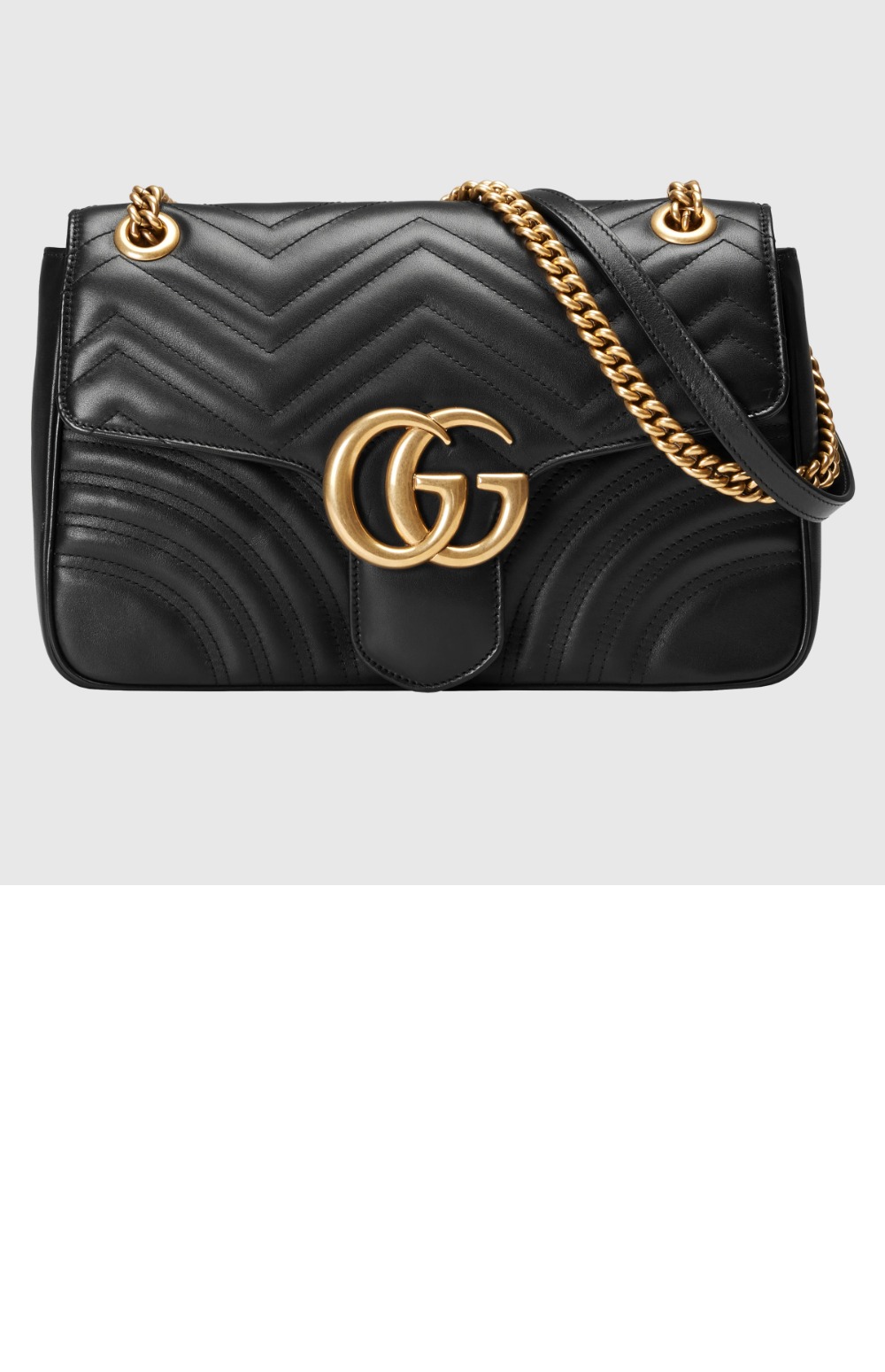 마몽 미디엄 마틀라세 숄더백 443496 > GG Marmont - GG 마몽