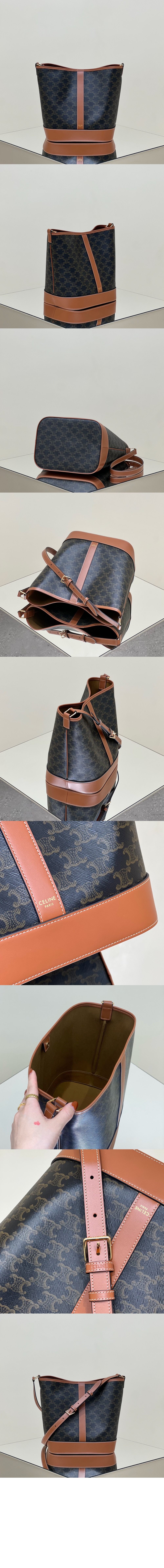 트리오페 버킷백 미듐 191132 > Triomphe - 트리오페