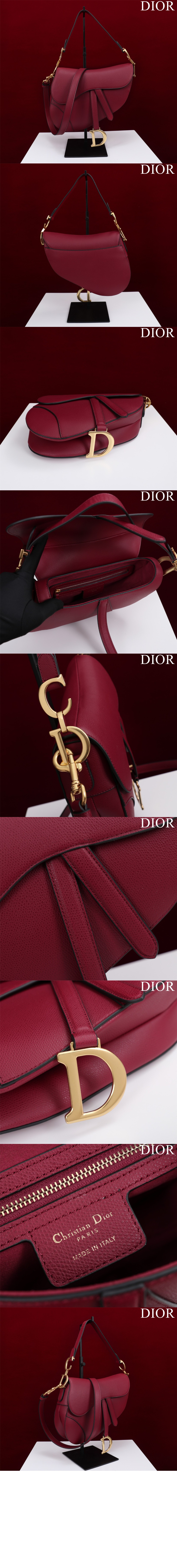 스트랩 새들백 그레인드 미듐 M0455 > Saddle - 새들