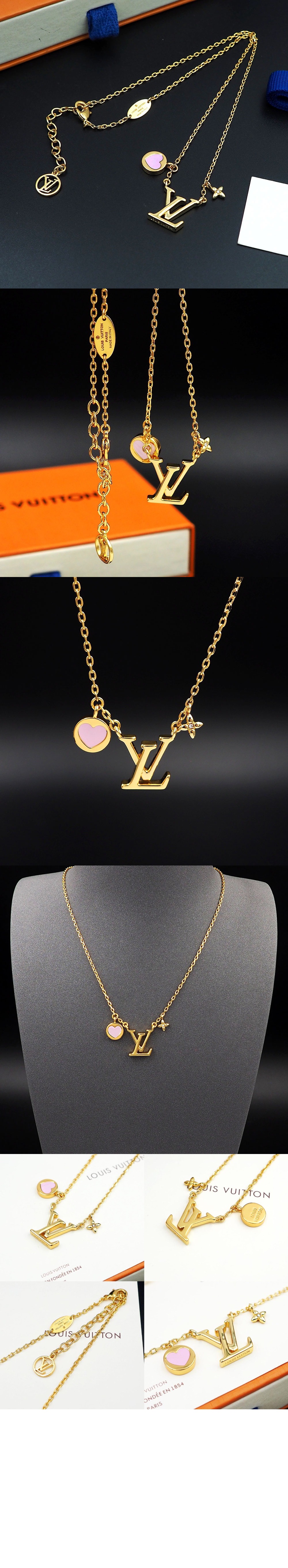 LV 아이코닉 하트 목걸이 M01424 > Etc - 기타제품