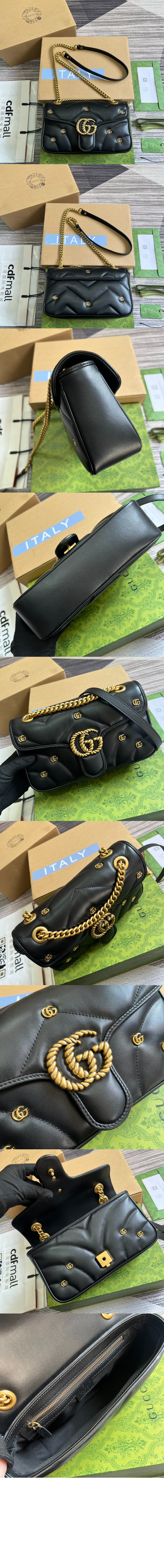 GG 마몽 스몰 숄더백 443497 > GG Marmont - GG 마몽