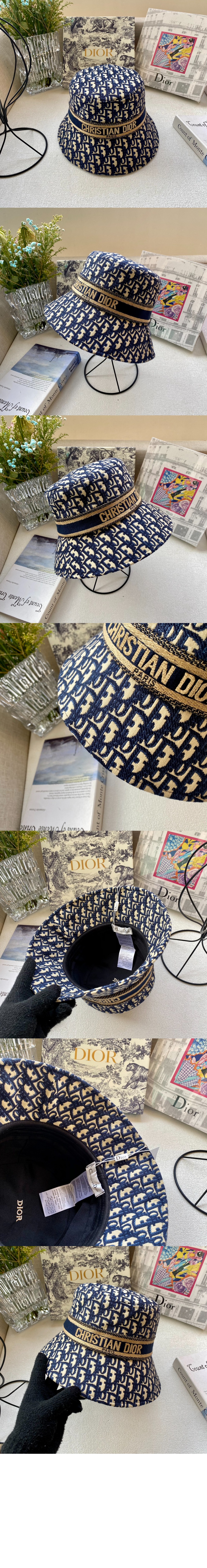 오블리크 버킷햇 8262AG > 디올