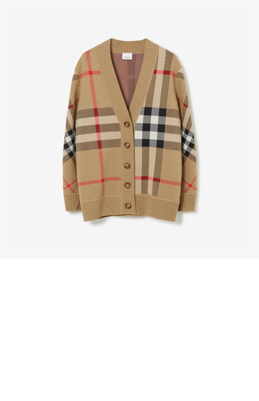 체크 울 블렌드 가디건 > Etc - 기타제품