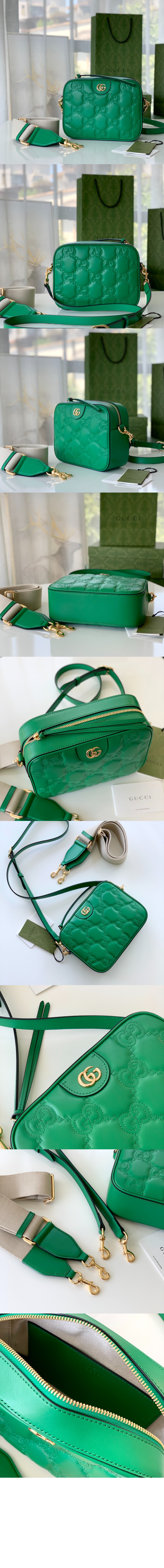 GG 마몽 마틀라세 스몰 토트백 ‎702234 > GG Marmont - GG 마몽