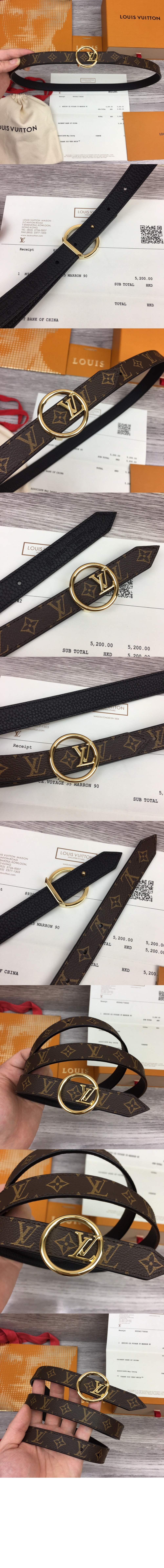 LV 이클립스 리버서블 벨트 M0595V > 루이비통