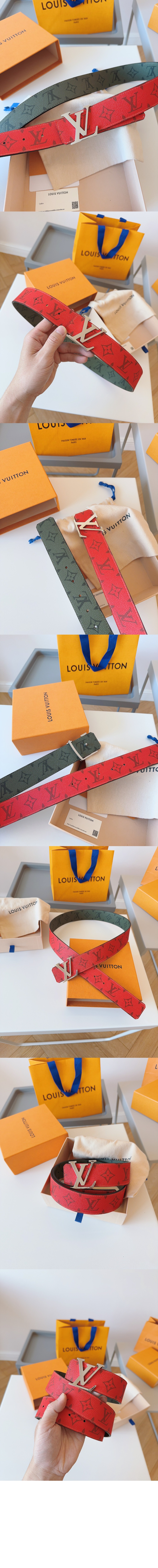 LV 이니셜 리버서블 벨트 M8394U > 루이비통