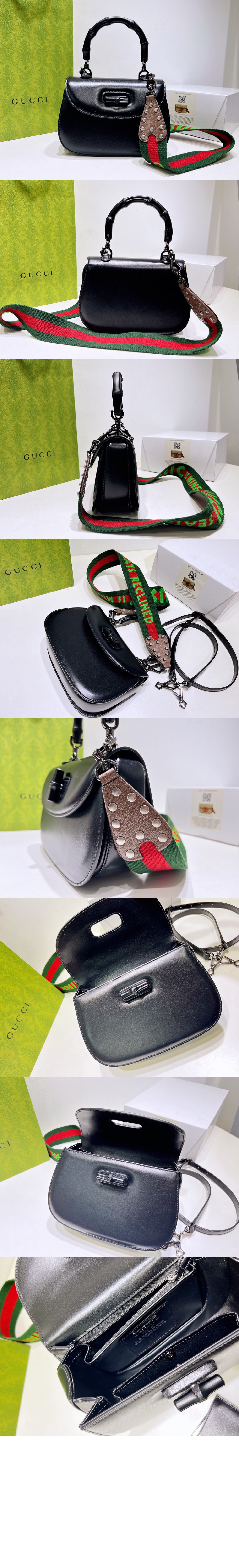 뱀부 스몰 탑핸들백 675797 > Bamboo 1947 - 뱀부 1947