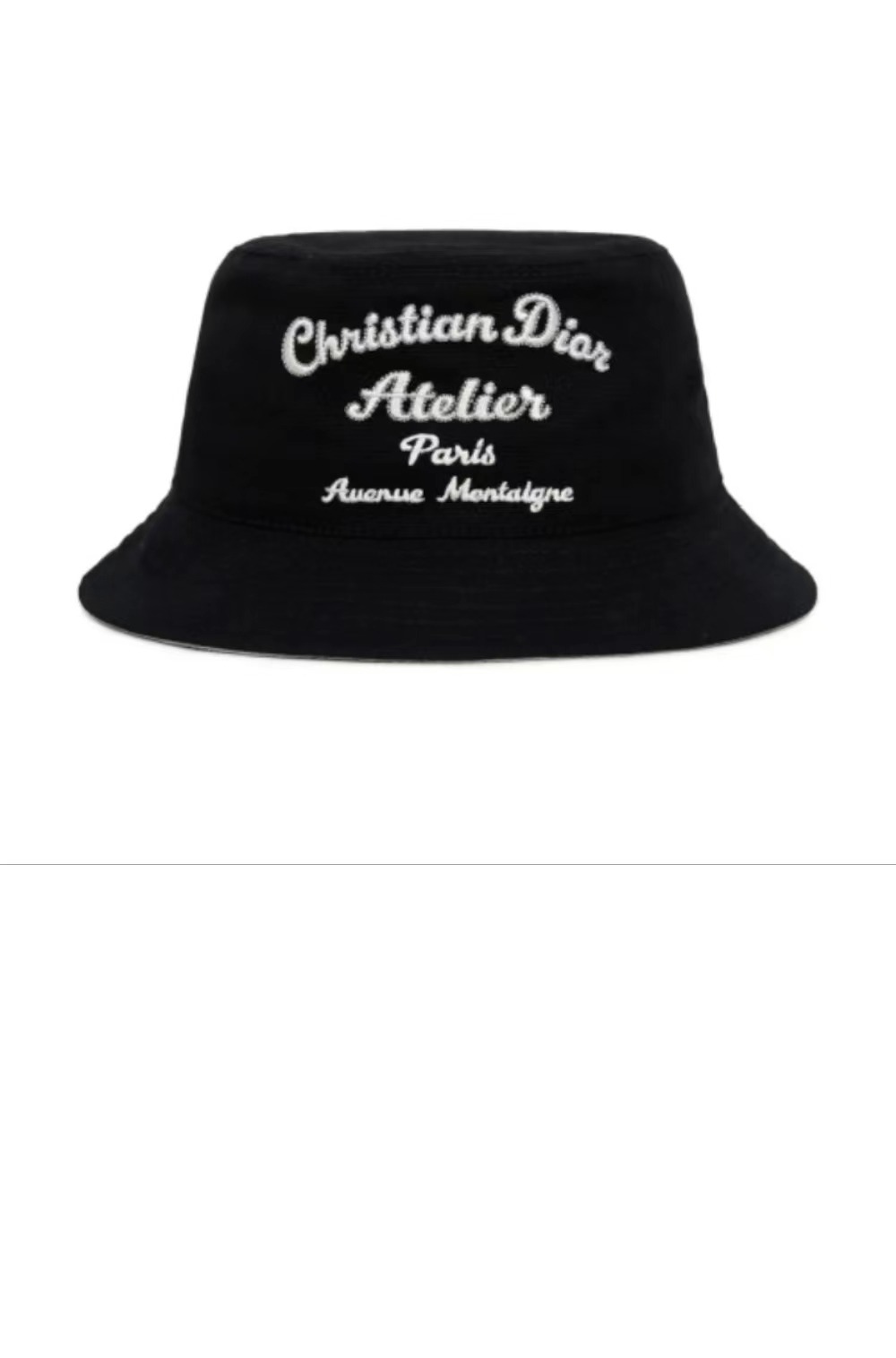 아뜰리에 자수 로고 버킷햇 243C9 > 디올