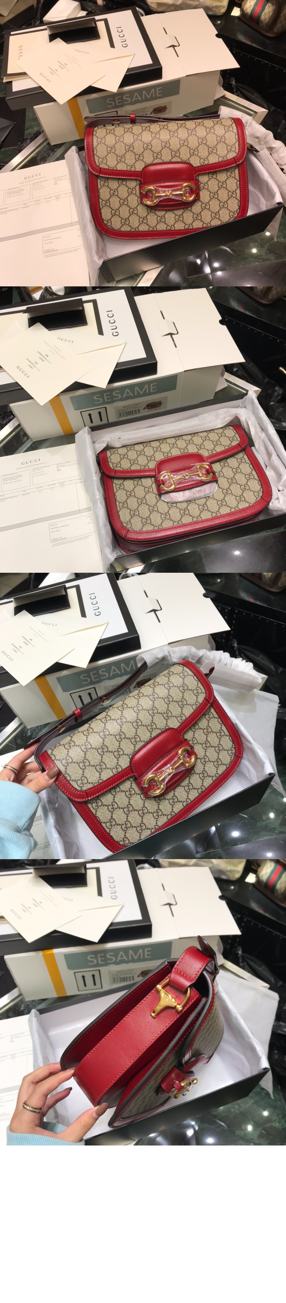 홀스빗 1955 숄더백 602204 > Horsebit 1955 - 홀스빗 1955