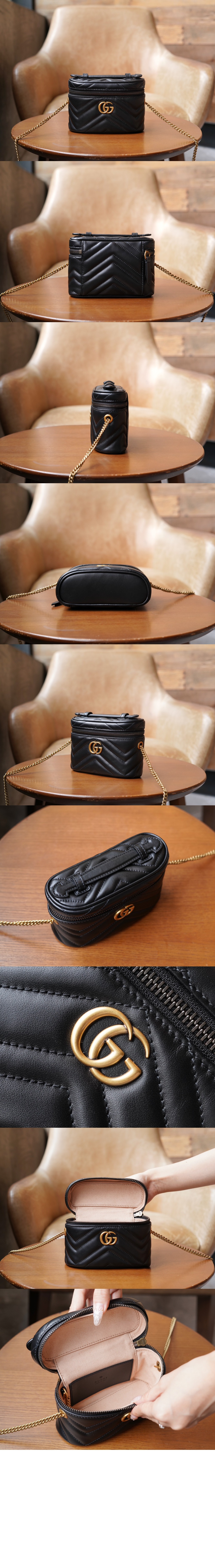 마몽 미니 탑 핸들백 699515 > GG Marmont - GG 마몽