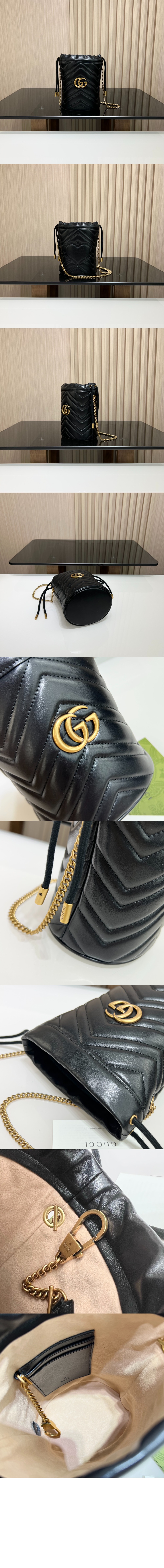 마몽 미니 버킷백 575163 > GG Marmont - GG 마몽