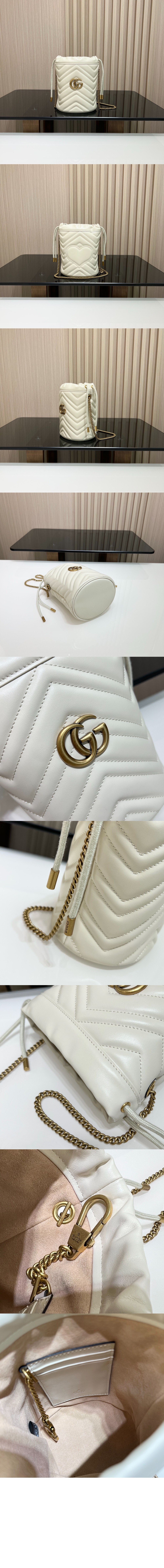 마몽 미니 버킷백 575163 > GG Marmont - GG 마몽