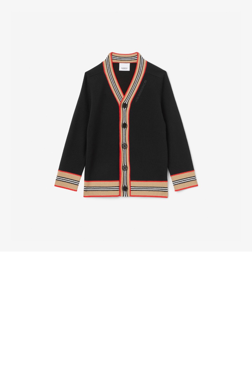 아이콘 스트라이프 트리밍 울 가디건 > Etc - 기타제품