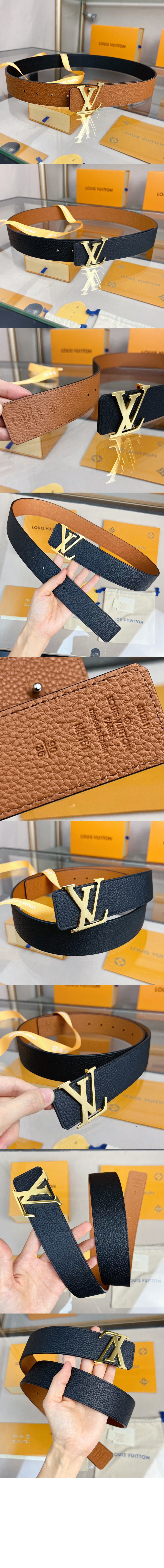 LV 이니셜 리버서블 토리용 벨트 M9151T > 루이비통