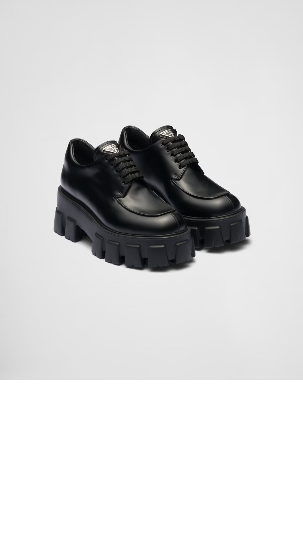 모노리스 브러쉬드 레더 레이스업 슈즈 1E255N > Monolith - 모노리스