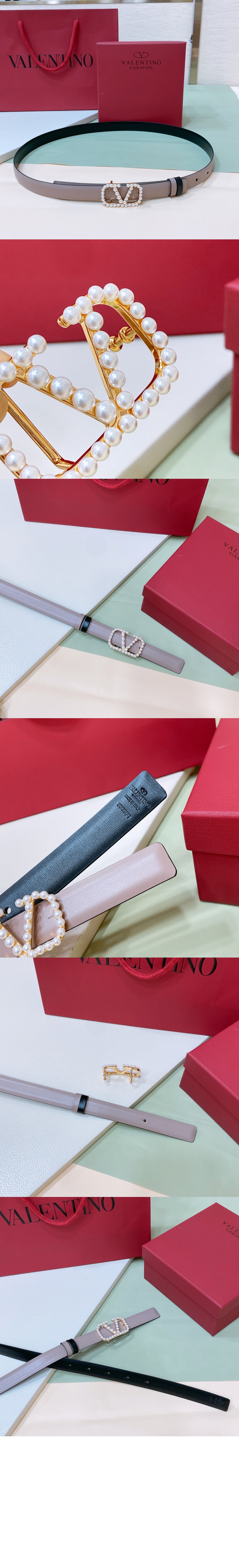 브이로고 리버서블 벨트 > 발렌티노