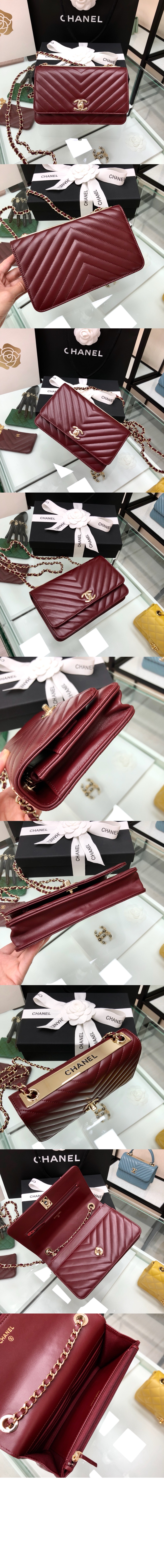 쉐브론 트렌디CC WOC A80982 > Woc - 월렛온더체인