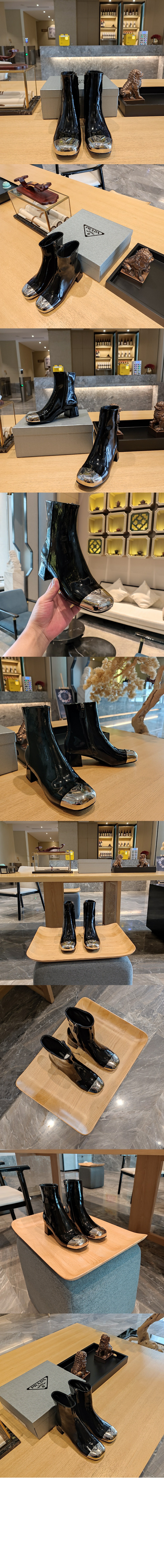 트라이앵글 로고 플라크 부츠 1T920M > Etc - 기타제품