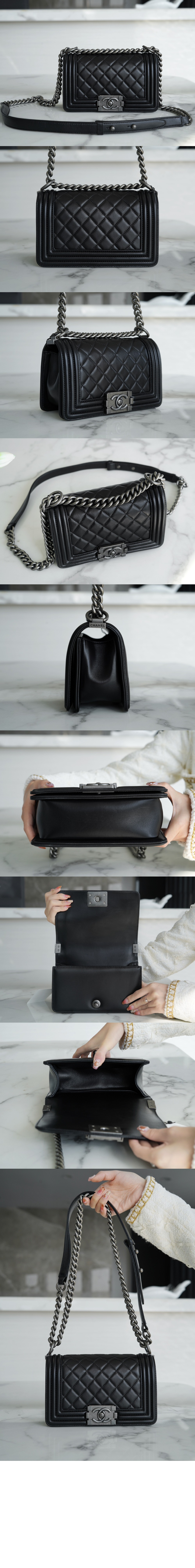 보이백 램스킨 스몰 A67085 > Boy - 보이백