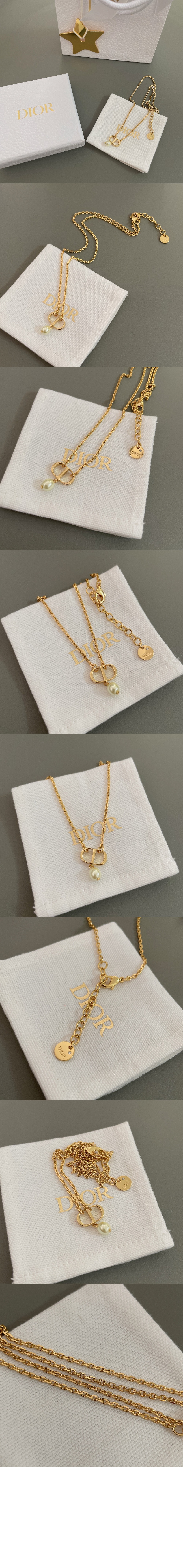 Petit CD 목걸이 N1390 > 디올