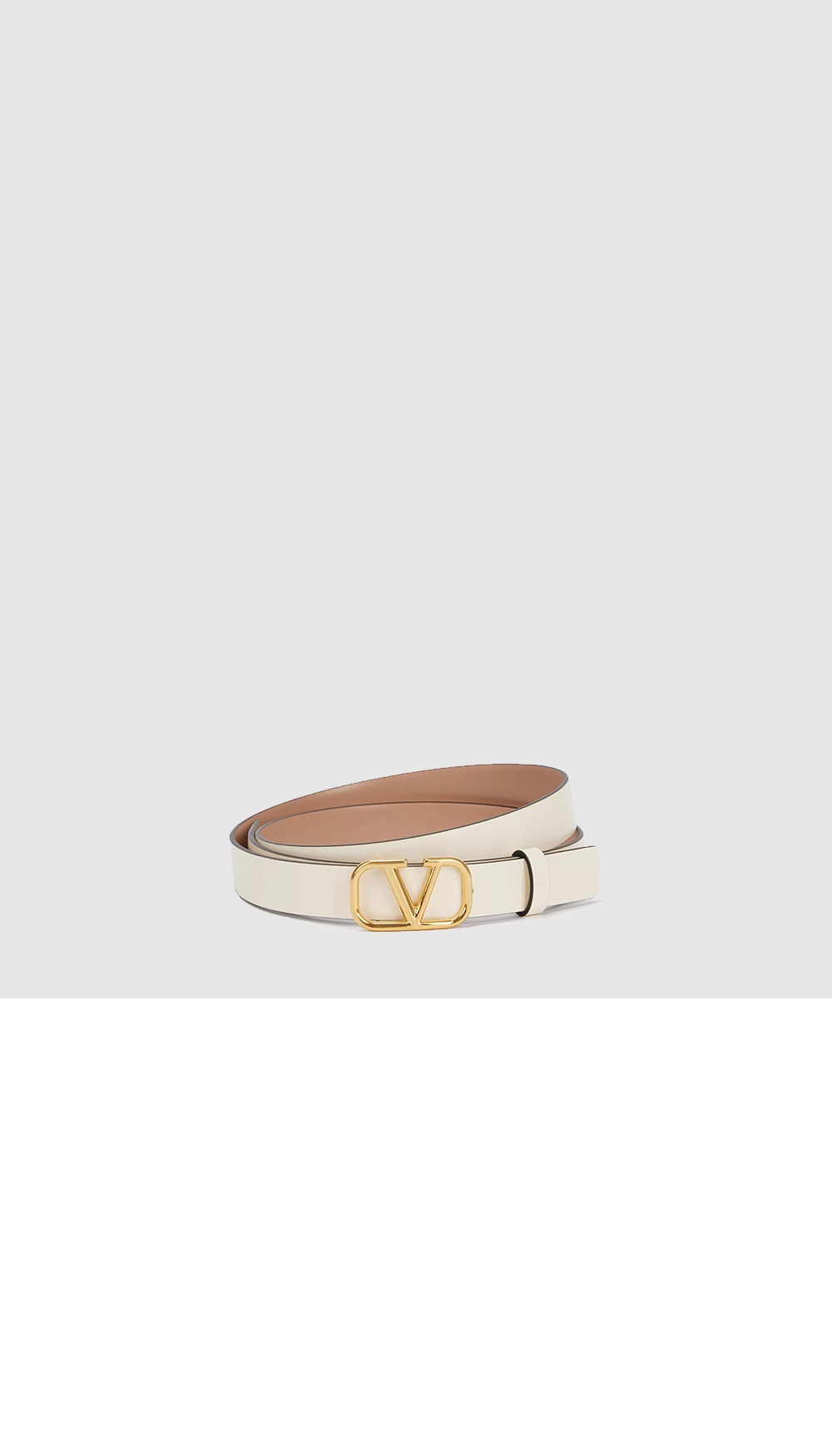 브이로고 리버서블 벨트 > 발렌티노