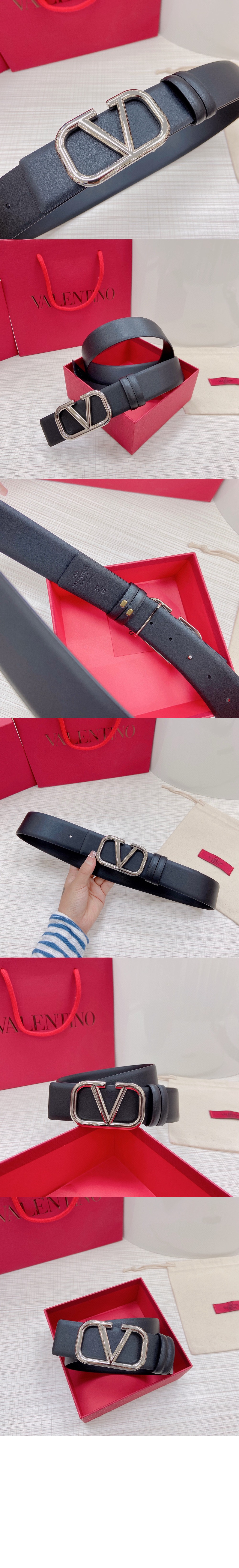 브이로고 리버서블 벨트 > 발렌티노