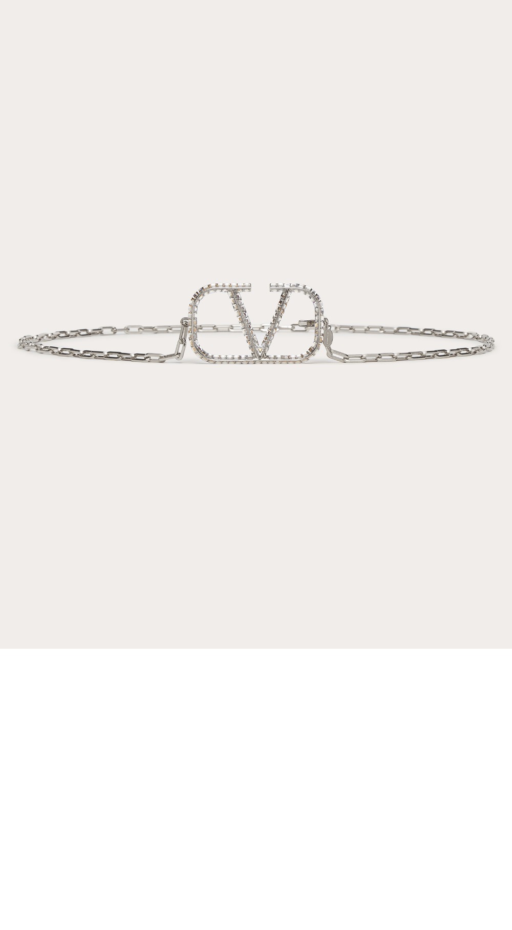 브이로그 로고 체인 벨트 > 발렌티노