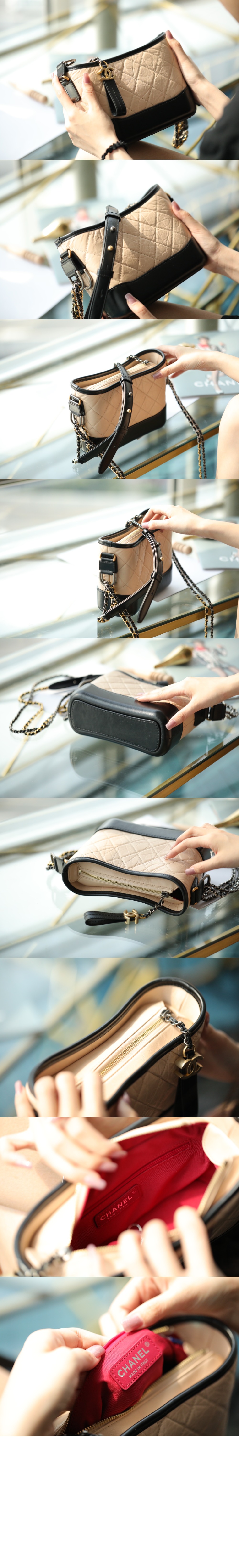 가브리엘 호보백 미듐 투톤 A93824 > Gabriel Hobo - 가브리엘백