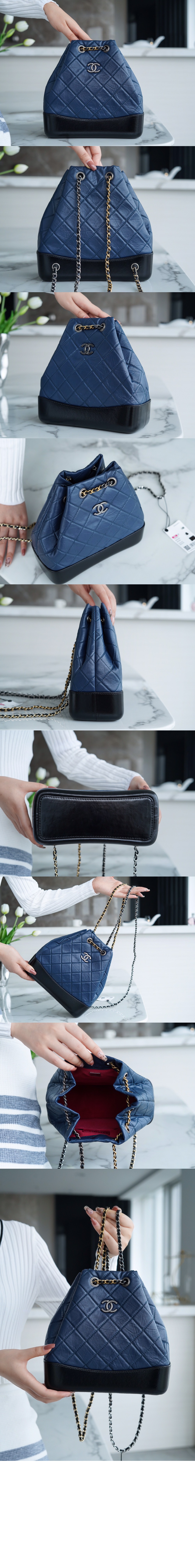 가브리엘 백팩 스몰 투톤 A94485 > Gabriel Backpack - 가브리엘 백팩