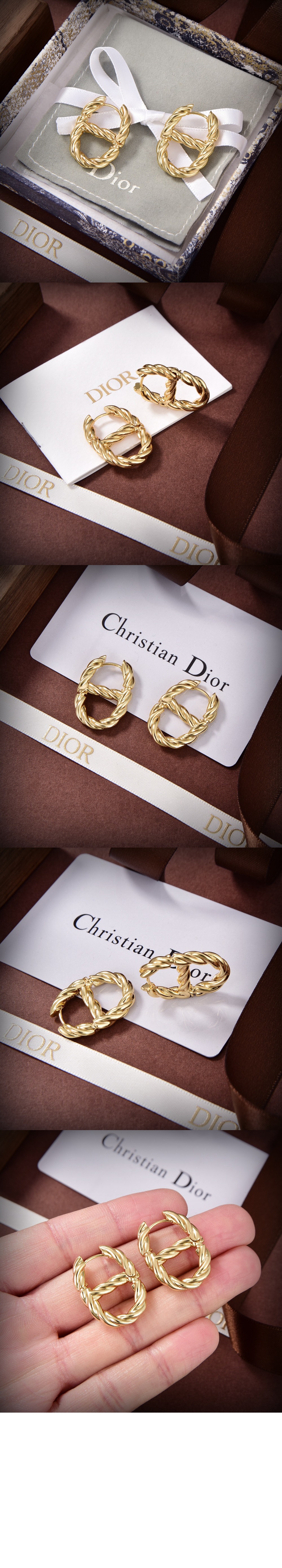 Dior CD Navy 귀걸이 E2134 > 디올