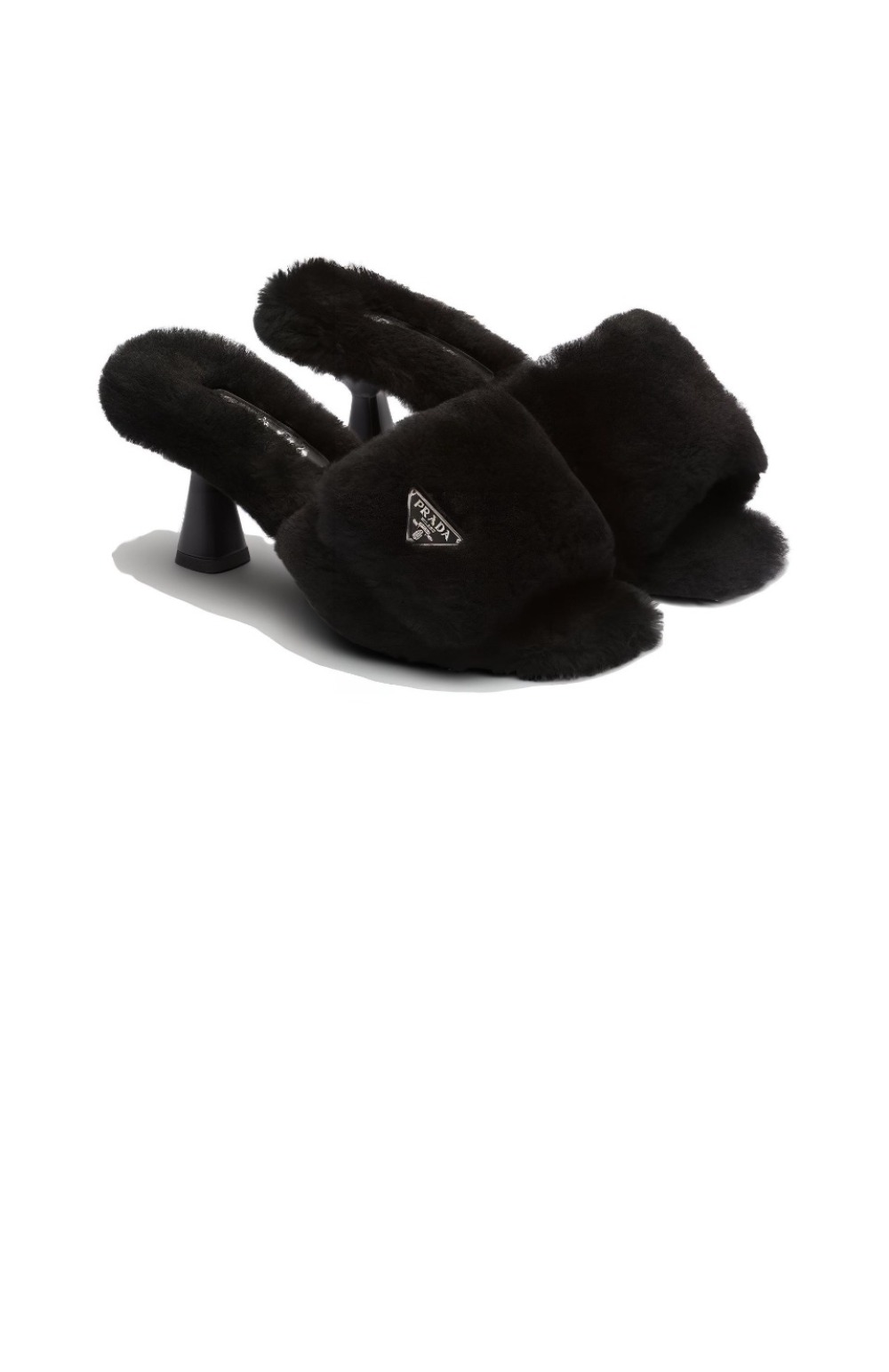 프라다 퍼 슬리퍼 샌들 1XX654 > 신발