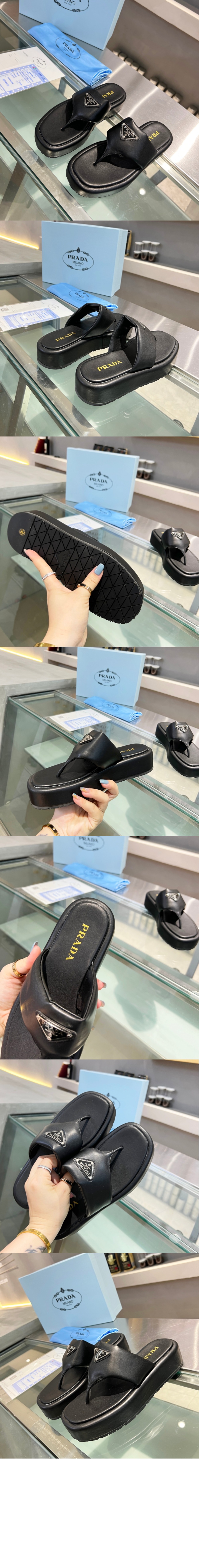 소프트 패딩 나파 통 웨지 샌들 1YZ043 > Etc - 기타제품