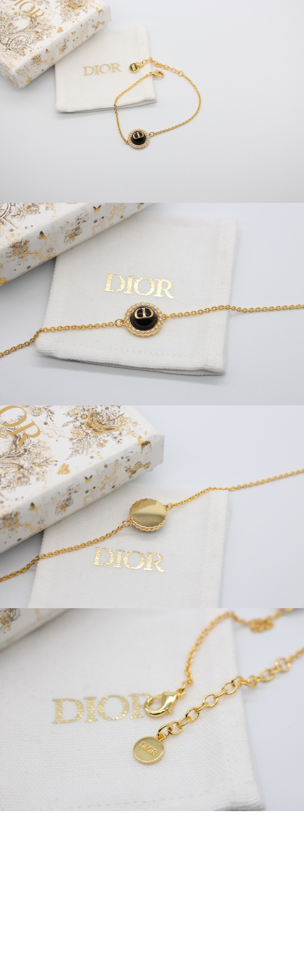Petit CD Baroque 팔찌 B2210 > 디올
