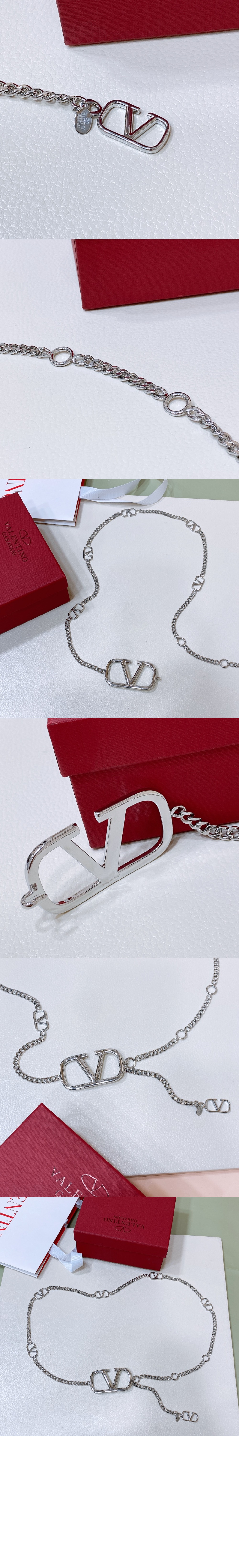 브이로그 로고 체인 벨트 > 발렌티노