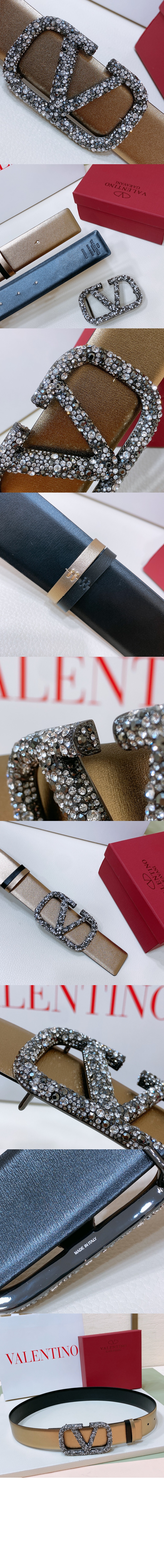 브이로고 리버서블 벨트 > 발렌티노