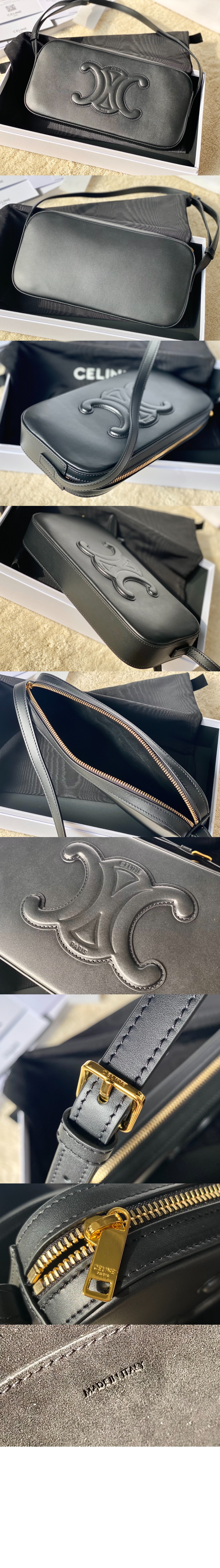 트리오페 스무스 레더 카메라백 199183 > Triomphe - 트리오페