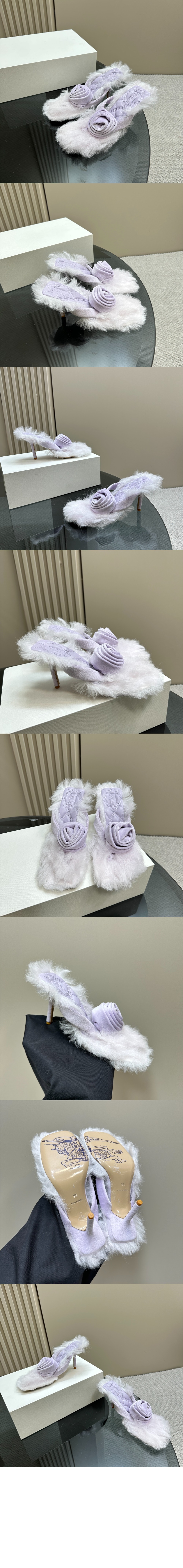 시어링 스텝 로즈 샌들 80756001 > High Heels - 하이힐