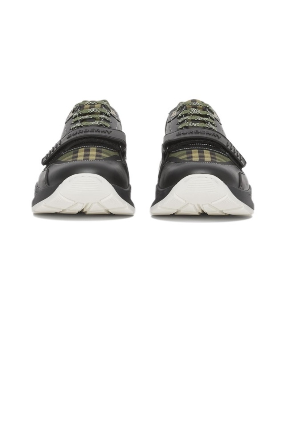 빈티지 체크 스웨이드 레더 스니커즈 80432021 > Sneakers - 스니커즈