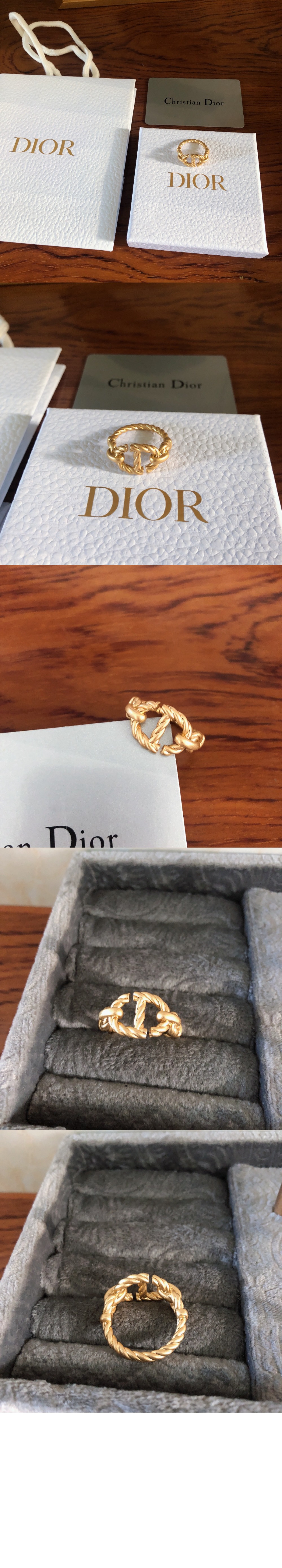 CD 네이비 반지 R1338 > 디올