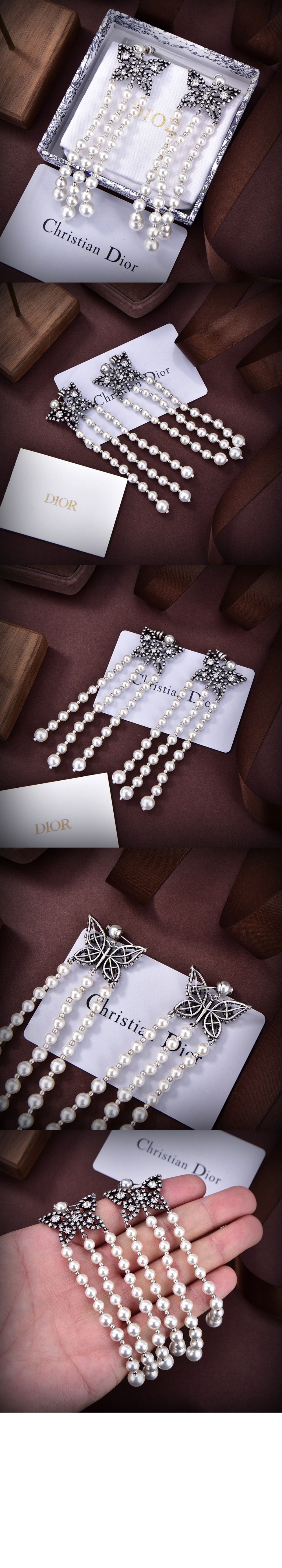 Papillon de Nuit 귀걸이 E3087 > 디올