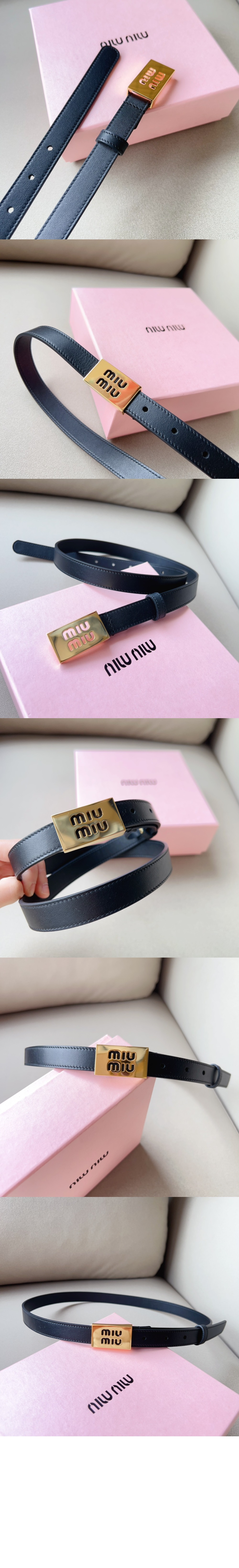가죽 벨트 5CC549 > 미우미우