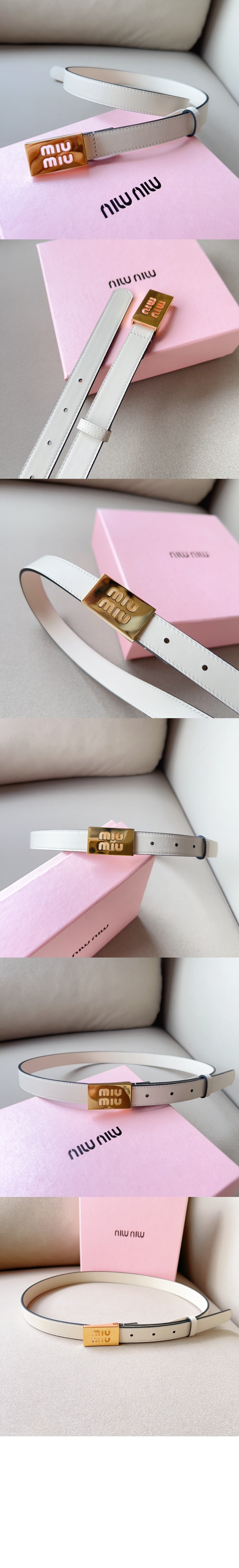 가죽 벨트 5CC549 > 미우미우