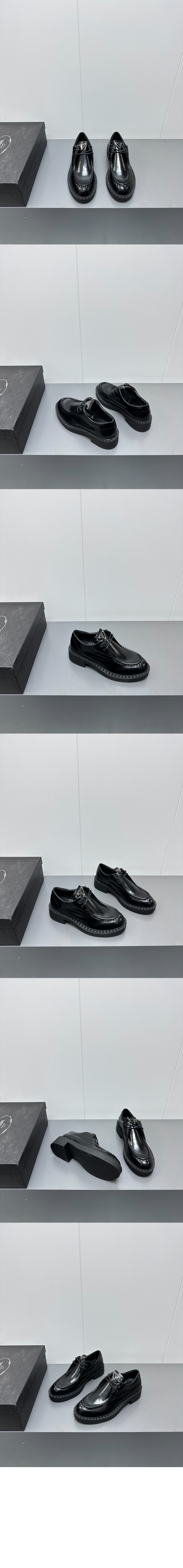 브러쉬드 레더 레이스업 슈즈 1E249N > Etc - 기타제품