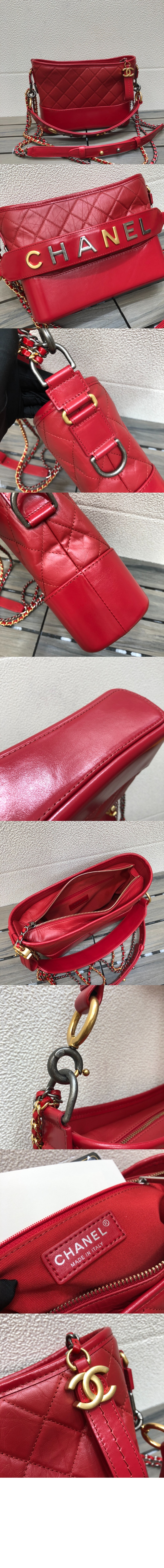 가브리엘 호보백 이니셜 스트랩 미듐 AS1583 > Gabriel Hobo - 가브리엘백