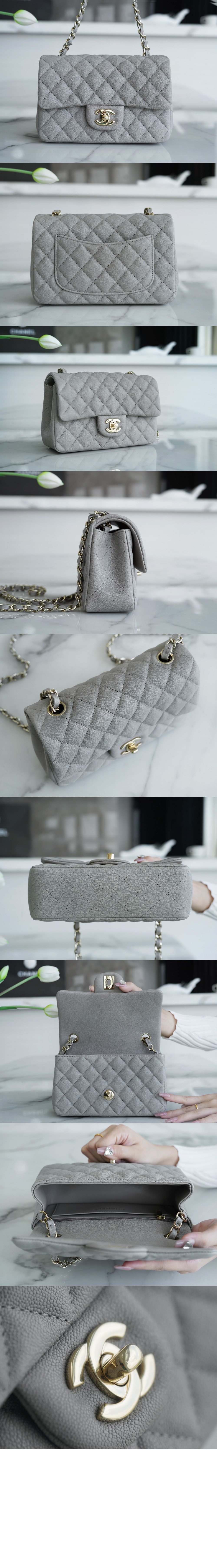 클래식 캐비어 뉴미니 샴페인골드 A69900 > Classic - 클래식