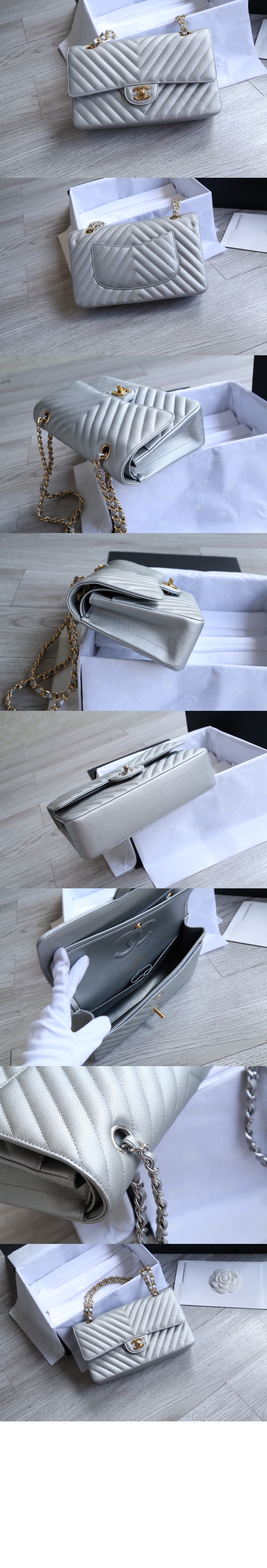 쉐브론 클래식 캐비어 미듐 인기색상 A01112 > Classic Chevron - 클래식 쉐브론