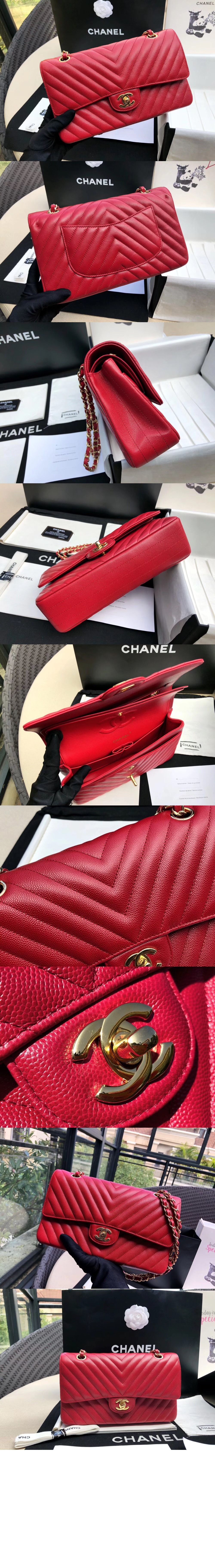 쉐브론 클래식 캐비어 미듐 인기색상 A01112 > Classic Chevron - 클래식 쉐브론