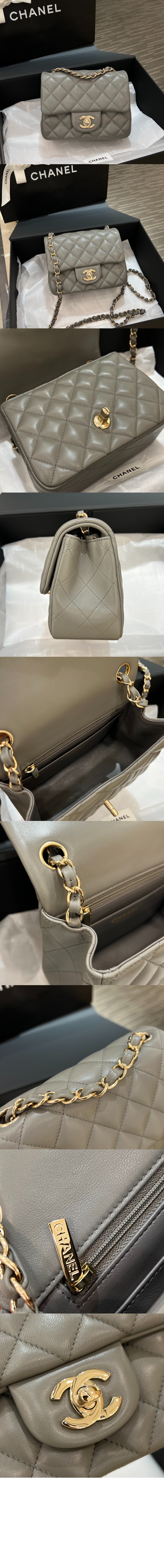 클래식 램스킨 쁘띠삭 샴페인골드 A35200 > Classic - 클래식